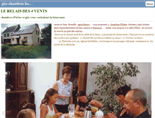 Tablet Screenshot of gite-chambre-hotes-aisne.com